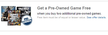 B2G1 Free Preowned Video Game Sale at Best Buy!