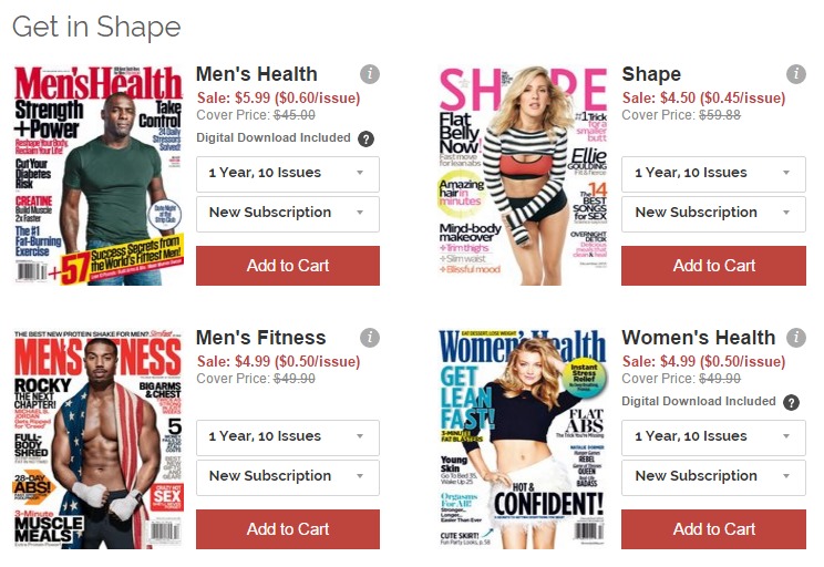 Discount Mags New Year’s Resolution Sale | Subscriptions From $4.50/yr! Discount Mags New Year’s Resolution Sale | Subscriptions From $4.50/yr!