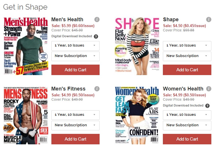 Discount Mags New Year’s Resolution Sale | Subscriptions From $4.50/yr!