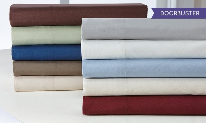 Wexley Home Wrinkle-Free Microfiber Sheet Sets From $12.99! (Full – King)