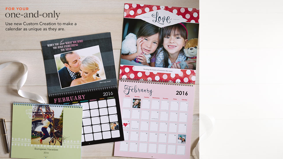 FREE 8×11 Photo Calendar for NEW Shutterfly Customers!