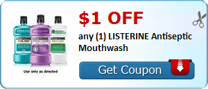 Four New Listerine Coupons!