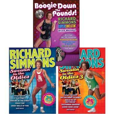 Richard Simmons Fitness DVDs – $7.99!