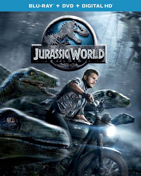 Jurassic World Blu-Ray/DVD/Digital Only $10.00!