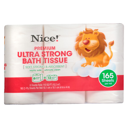 WALGREENS: Nice! Double Roll Bath Tissue Only 25¢ per Roll!