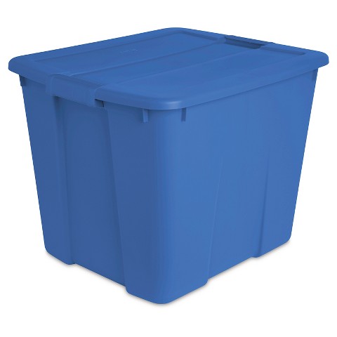 Sterilite® 20 Gal Plastic Latching Storage Tote—$5 + Free Pickup in Select Areas!