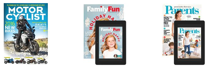 $5 Magazine Subscriptions Today Only!