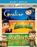 Three Film Laika Collection (Coraline/ParaNorman/The Boxtrolls) Blu-ray – $16.99!