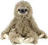 Wild Republic Cuddlekin Three Toed Sloth 12″ Plush – $11.70!