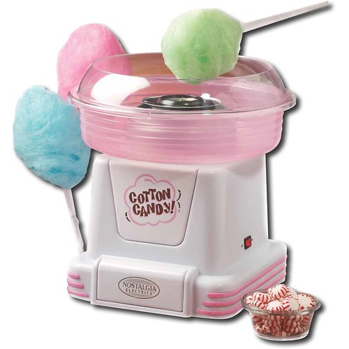Nostalgia Electrics Cotton Candy Maker Only $24.99! Turn Hard Candy Into Cotton Candy!