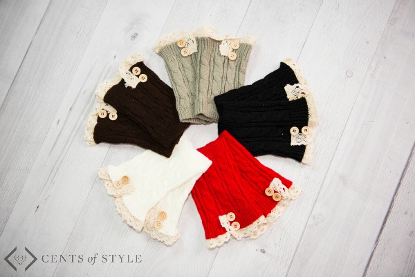 Cute Lace Boot Cuffs Only $7.95 Shipped!