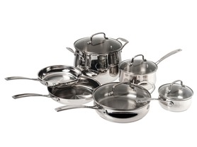Cuisinart 10-Piece Profile Stainless Cookware Set – $89.99!