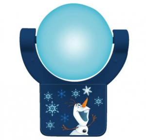 Disney Frozen Olaf Projectable LED Light Sensing Night Light $2.48!