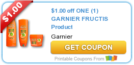 Coupons: Garnier Fructis, Hillshire, and Boost