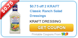 COUPONS: Kraft Dressing, Lunchables, and TruBiotics