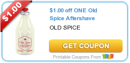 Over $9 in New Old Spice Coupons!