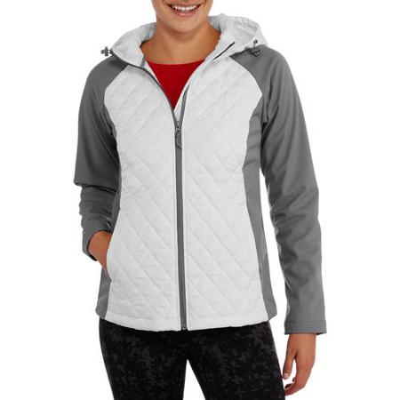 Free Tech Women’s Sleek Quilted Jacket With Softshell Sleeves Just $9.00!