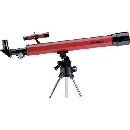 Red Tasco 50x50mm Refractor Telescope on Clearance for $10!