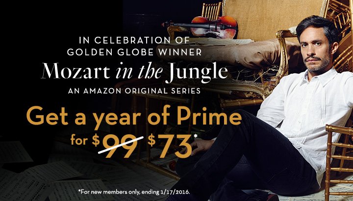 *NOW LIVE* This Weeked Only, Get Amazon Prime for $73!