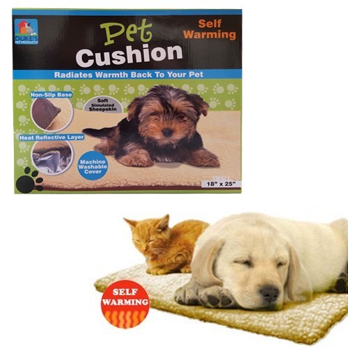 Self-Warming Fleece Pet Cushion—$9.99 Shipped!