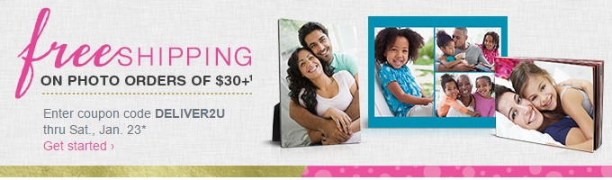FREE Shipping on $30 Walgreens Photo Orders | Great for Valentine’s Day!