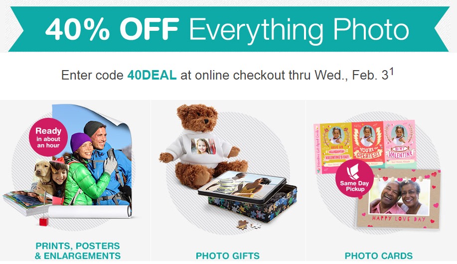 40% Off Everything Photo at Walgreens | Includes Custom Valentines!