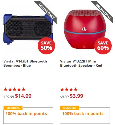 *HOT* Bluetooth Speakers FREE After Shop Your Way Reward Points!