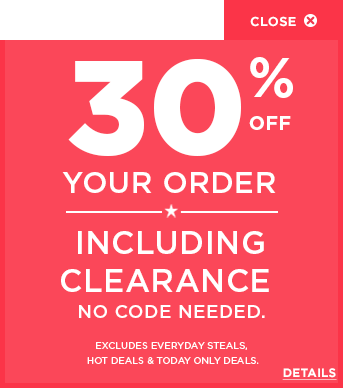 30% Off at old Navy | No Code Needed + Includes CLEARANCE! 30% Off at old Navy | No Code Needed + Includes CLEARANCE!