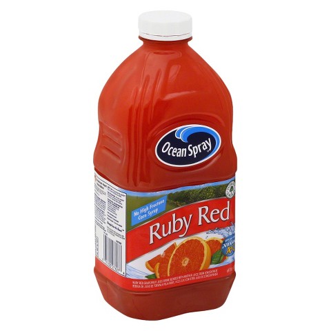 TARGET: Ocean Spray Ruby Red Grapefruit Juice Only $1.12!