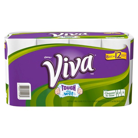 Viva 8 Giant Roll Paper Towels Only $6.52 Each After REDcard and Gift Card!
