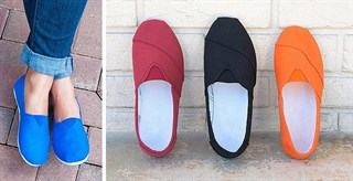 Spring Canvas Shoes – Just $9.99!