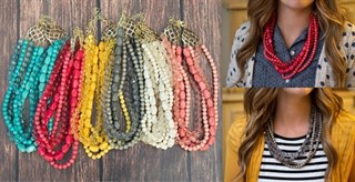 The Betty Necklace – 6 Colors – $8.99!