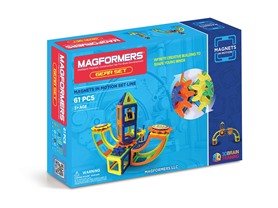 Magformers Magnets in Motion 61Pc Opaque Set – $59.99!