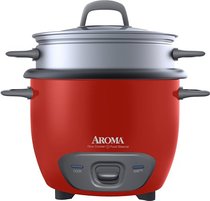 Aroma 6-Cup Pot Style Rice Cooker and Food Steamer – $16.99!
