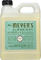 Mrs. Meyers Liquid Hand Soap Refill, Basil Scent, 33 Oz. – $6.99!