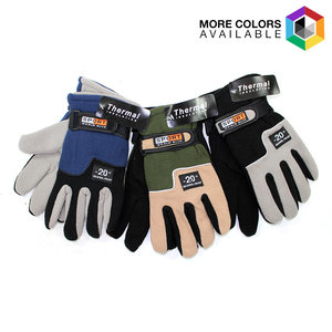 3 Pairs: Men’s Thermal Insulated Fleece Gloves – $14.99! Ships free!