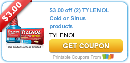 COUPONS: Tylenol, Finish, Glade, Poise, Kellogg’s, and More!