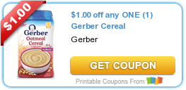 COUPONS: Gerber, MiraLAX, Tampax, and Earth’s Best