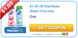 To New Dial and Tone Coupons | Body Wash and Bar Soap