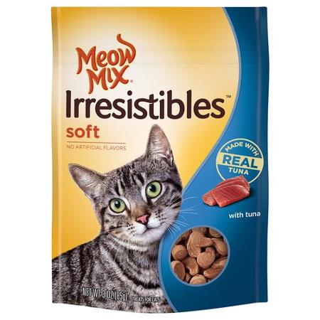 Save $1 on Meow Mix Irresistibles + Deals