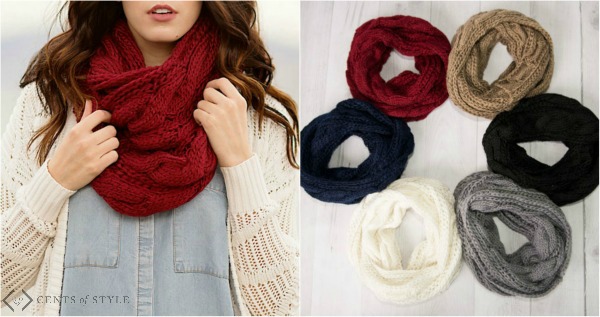 Knit Scarves Under $5 Shipped!