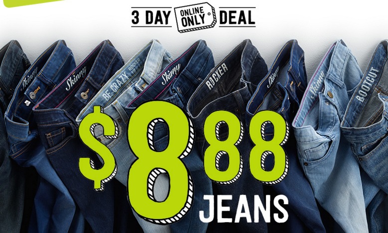 Kids’ Jeans at Crazy 8 Only $8.88!