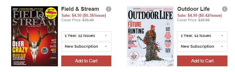 HUGE Magazine Sale | Subscriptions Under $5/yr! HUGE Magazine Sale | Subscriptions Under $5/yr!