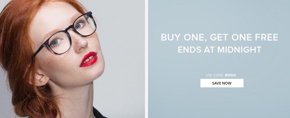BOGO Free RX Glasses From Eye Buy Direct Ends TONIGHT! Two Pairs From $15 + !