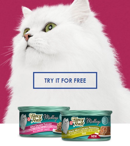 FREE Fancy Feast Medleys Cat Food Sample!