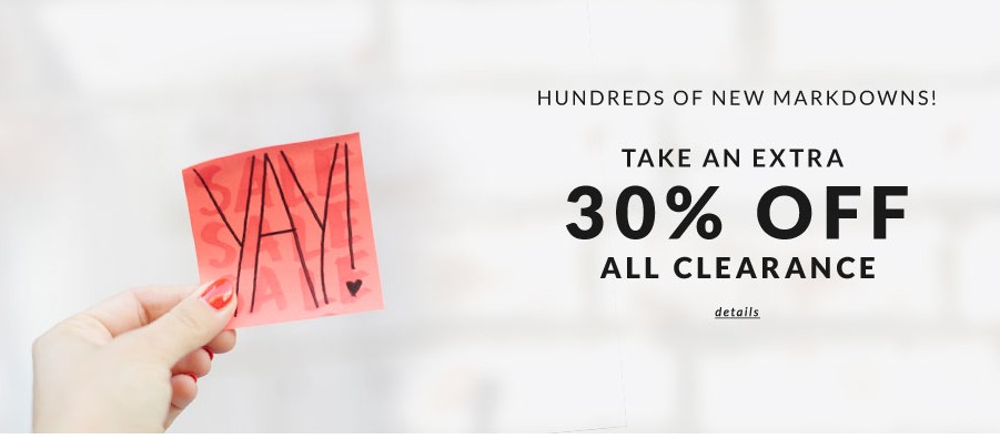 Extra 30% Off All Lane Bryant Clearance!
