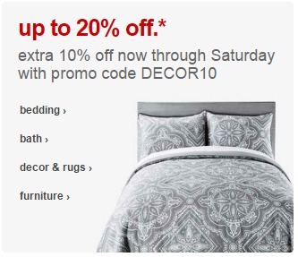 Extra 10% Off Home Items With New Target Code!