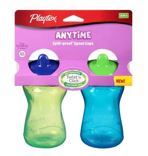 TARGET: Playtex Any Time Spout 2pk Sippy Cup Only $3.59 After Coupon!