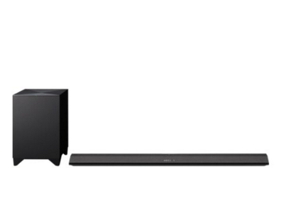 Today Only! Sony 2.1 Channel 330W Sound Bar with Wireless Subwoofer $199.99!