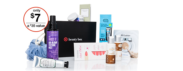 Target Beauty Box Only $7 ($35 Value)
